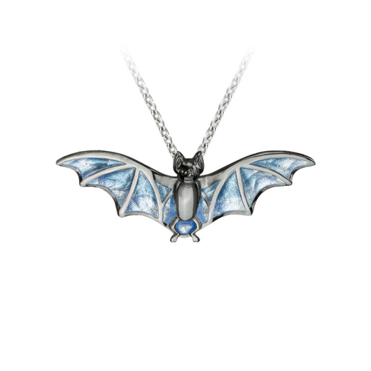 Blue Bat Necklace