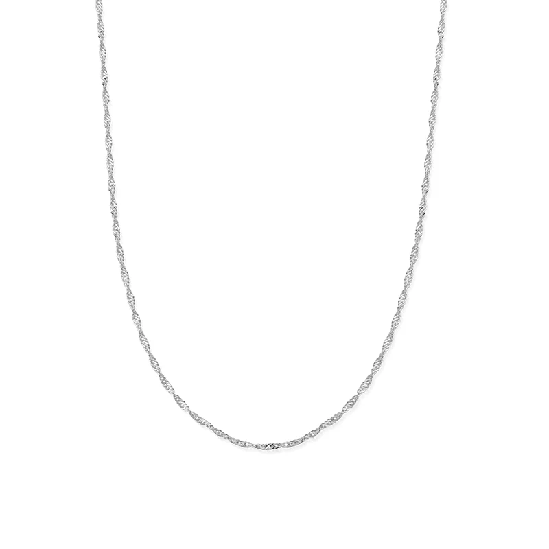 Twisted Rope Chain Necklace